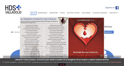 Desktop Screenshot of hdsvalladolid.com